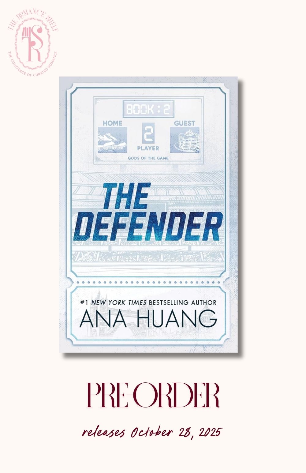 [PRE-ORDER] The Defender (Gods of the Game, 2)