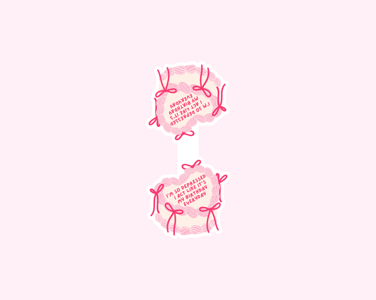 TTPD Cake - Magnetic Bookmarks